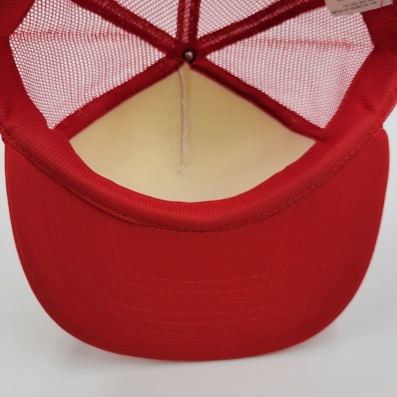 Vintage Lady Luck Casino Hotel The Players Place Foam Mesh Snapback Trucker Hat - Picture 8 of 10